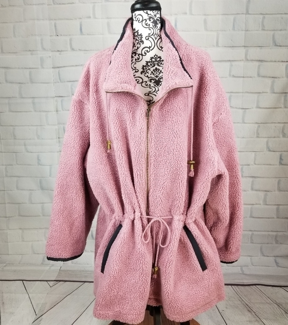 220 Hickory zip front plus size 3xl jacket pockets